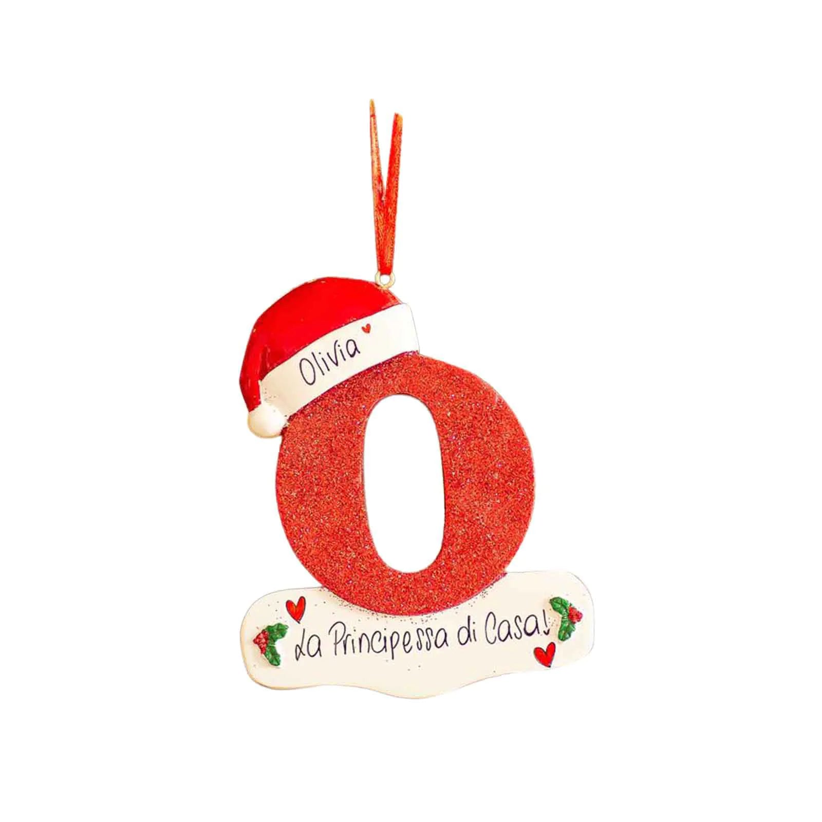 English Letters Christmas Letters Decorative Pendant